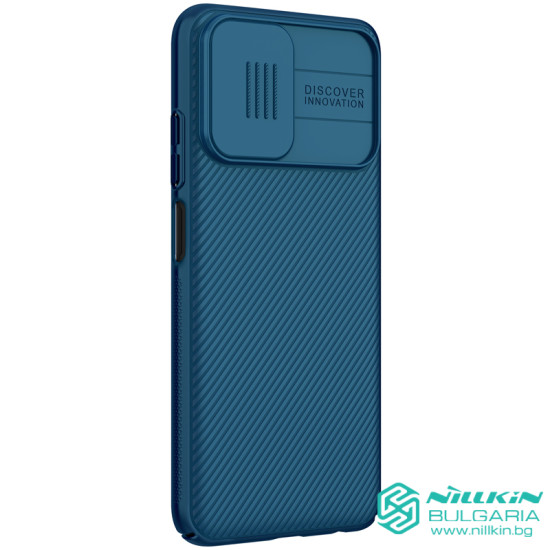 Redmi Note 10 твърд гръб със защита на камерата  Nillkin син