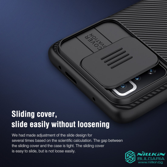 Redmi Note 10 PRO 5G / POCO X3 GT 5G твърд гръб със защита на камерата  Nillkin черен