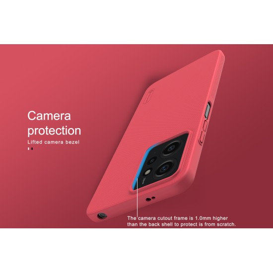 Redmi Note 12 4G калъф твърд гръб Nillkin син
