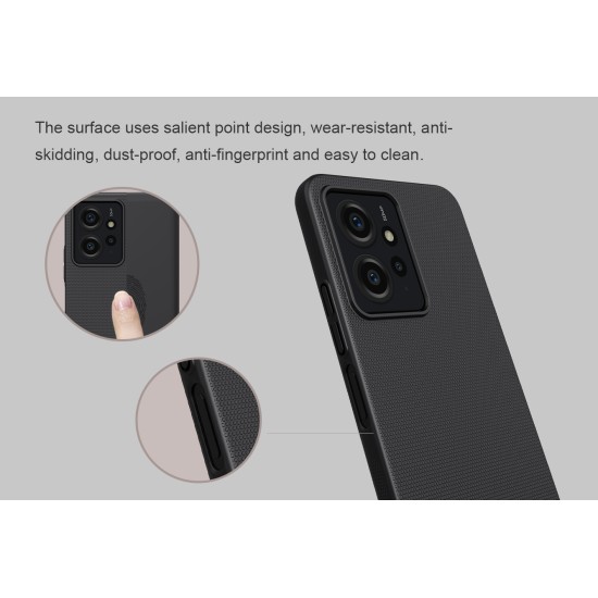 Redmi Note 12 4G калъф твърд гръб Nillkin син