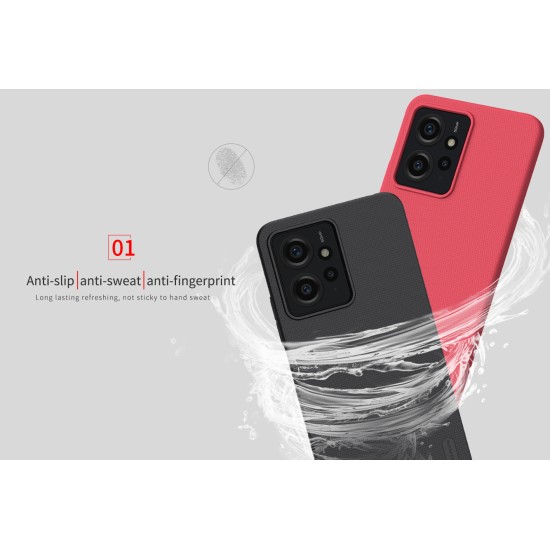 Redmi Note 12 4G калъф твърд гръб Nillkin син