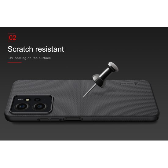 Redmi Note 12 4G калъф твърд гръб Nillkin син