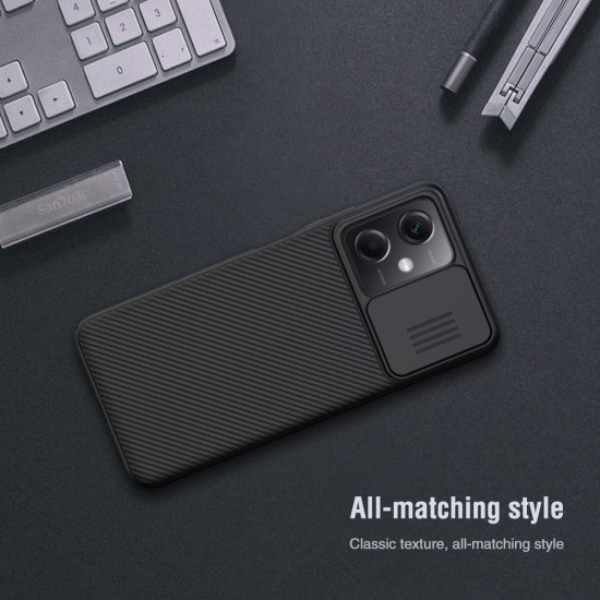 Redmi Note 12 5G твърд гръб със защита на камерата Nillkin син Redmi Note 12 5G твърд гръб със защита на камерата Nillkin син