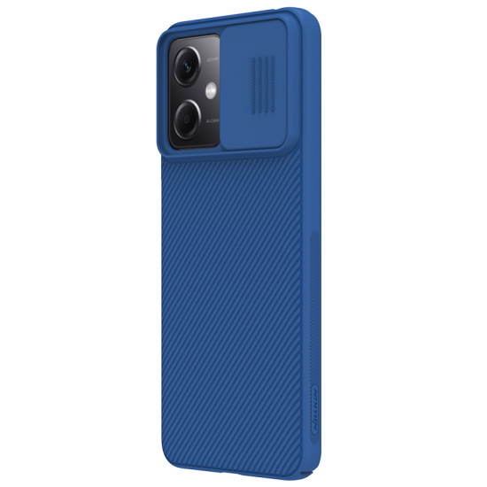 Redmi Note 12 4G твърд гръб със защита на камерата Nillkin син