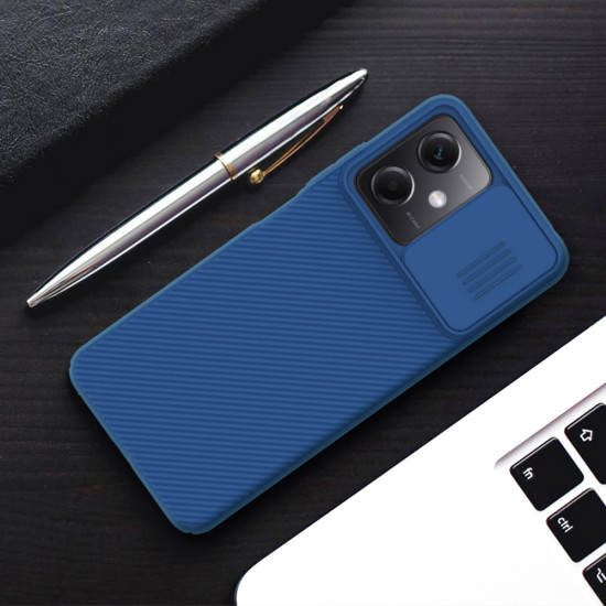 Redmi Note 12 5G твърд гръб със защита на камерата Nillkin син Redmi Note 12 5G твърд гръб със защита на камерата Nillkin син