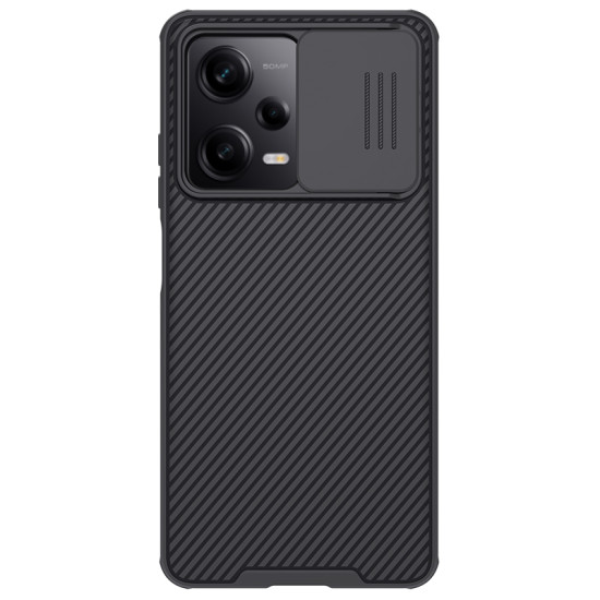 Poco X5 Pro 5G твърд гръб със защита на камерата Nillkin черен Poco X5 Pro 5G твърд гръб със защита на камерата Nillkin черен