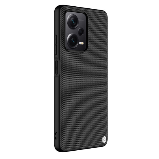Redmi Note 12 Pro+ 5G текстуриран калъф със защита на камерата Nillkin черен