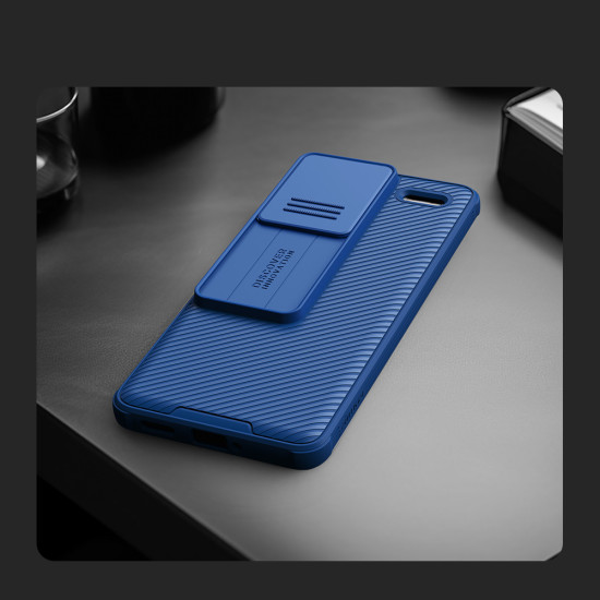 Redmi Note 13 Pro+ 5G твърд гръб със защита на камерата Nillkin син Redmi Note 13 Pro+ 5G твърд гръб със защита на камерата Nillkin син
