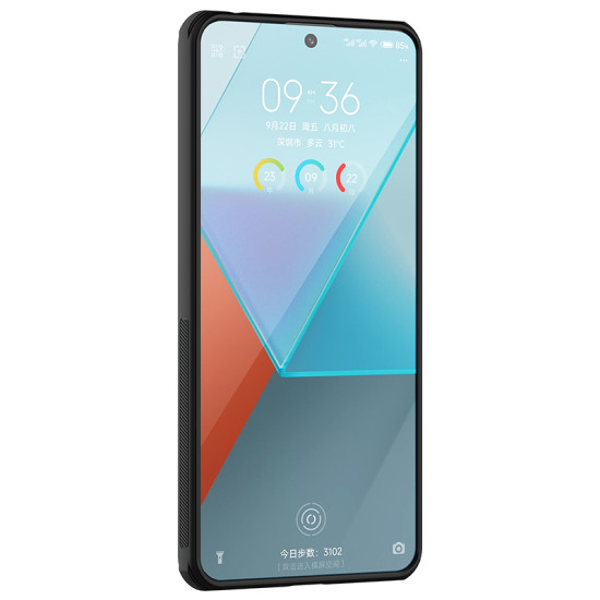 Redmi Note 13 Pro 5G / POCO X6 магнитен калъф твърд гръб Nillkin черен Redmi Note 13 Pro 5G / POCO X6 магнитен калъф твърд гръб Nillkin черен