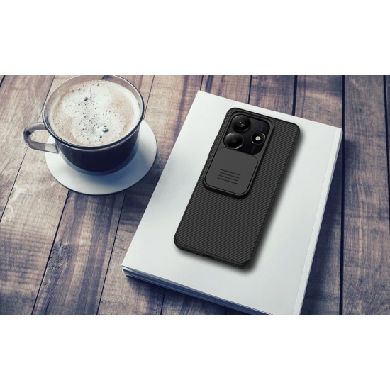 Redmi Note 14 5G твърд гръб със защита на камерата Nillkin черен
