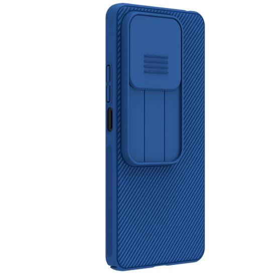 Redmi Note 13 5G твърд гръб със защита на камерата Nillkin син