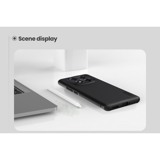 Redmi Note 14 Pro+ 5G калъф твърд гръб Nillkin черен