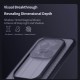Redmi Note 15 Pro 5G твърд гръб със защита на камерата Nillkin прозрачно черен