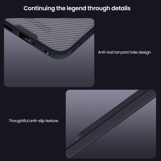 Redmi Note 15 Pro 5G твърд гръб със защита на камерата Nillkin прозрачно черен