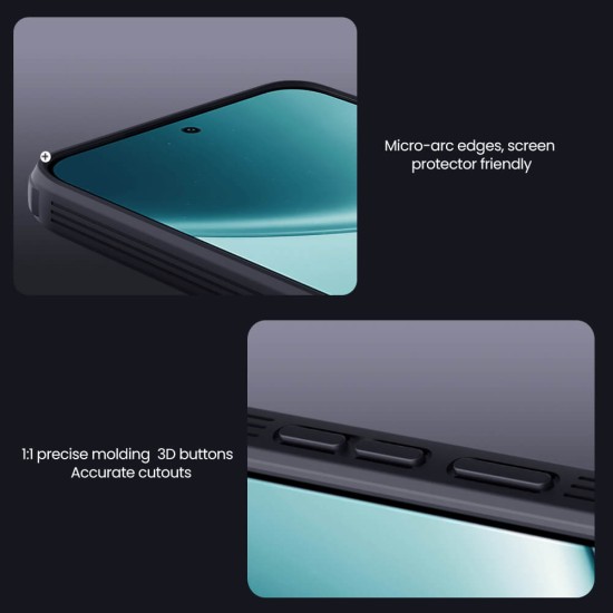 Redmi Note 15 Pro 5G твърд гръб със защита на камерата Nillkin прозрачно черен