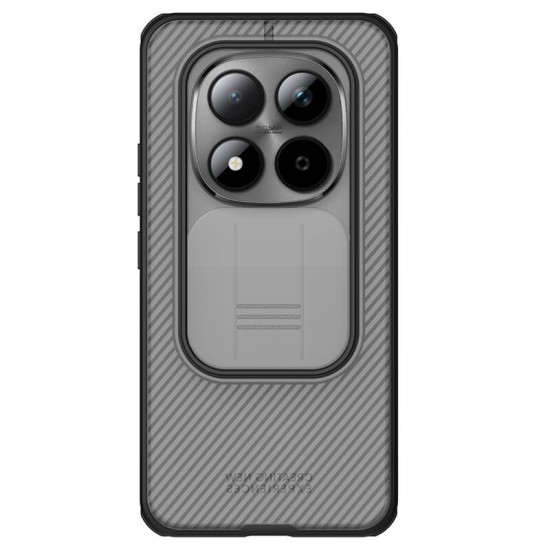 Redmi Note 15 Pro 5G твърд гръб със защита на камерата Nillkin прозрачно черен