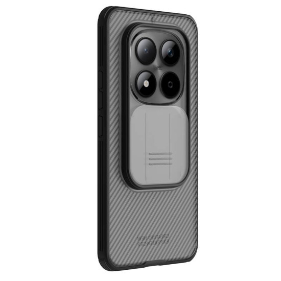 Redmi Note 15 Pro 5G твърд гръб със защита на камерата Nillkin прозрачно черен
