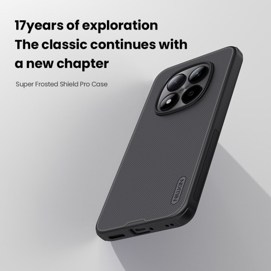 Redmi Note 15 Pro+ / Poco M8 Pro 5G калъф твърд гръб Nillkin черен
