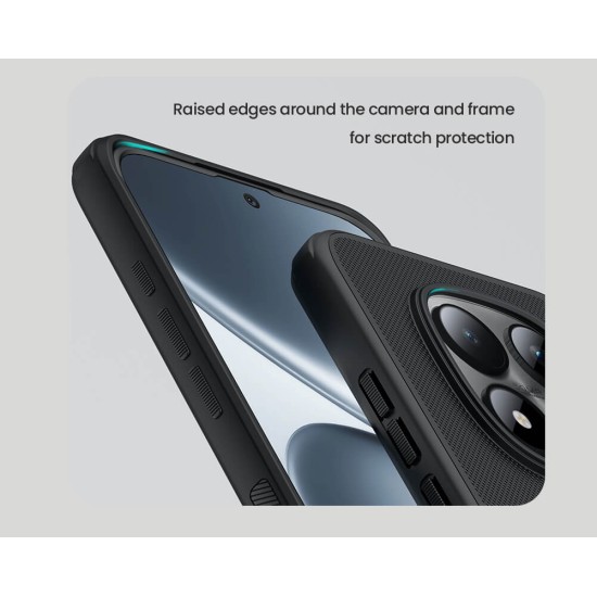 Redmi Note 15 Pro+ / Poco M8 Pro 5G калъф твърд гръб Nillkin черен