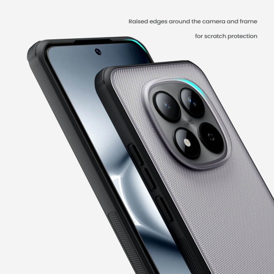 Redmi Note 15 Pro+ / Poco M8 Pro 5G калъф твърд гръб Nillkin прозрачно черен