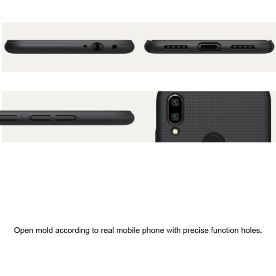 Redmi Note 7 твърд гръб Nillkin черен