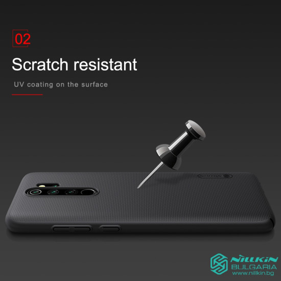 Redmi Note 8 PRO калъф твърд гръб Nillkin черен