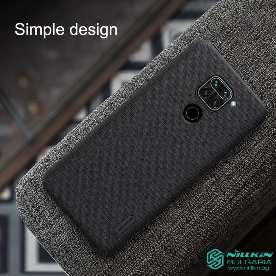 Redmi Note 9 калъф твърд гръб Nillkin син Redmi Note 9 калъф твърд гръб Nillkin син
