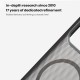 Xiaomi 17 магнитен калъф твърд гръб Nillkin прозрачно черен