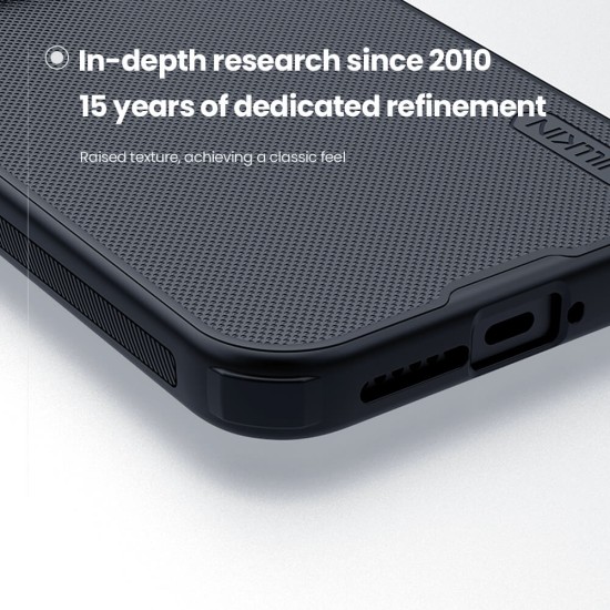 Xiaomi 17 магнитен калъф твърд гръб Nillkin черен