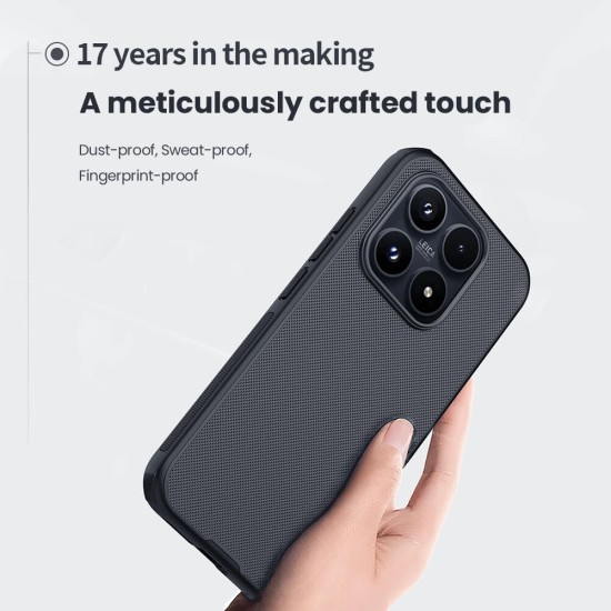 Xiaomi 17 магнитен калъф твърд гръб Nillkin черен