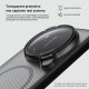 Xiaomi 17 Ultra твърд гръб със защита на камерата Nillkin прозрачно черен