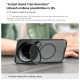 Xiaomi 17 Ultra твърд гръб със защита на камерата Nillkin прозрачно черен