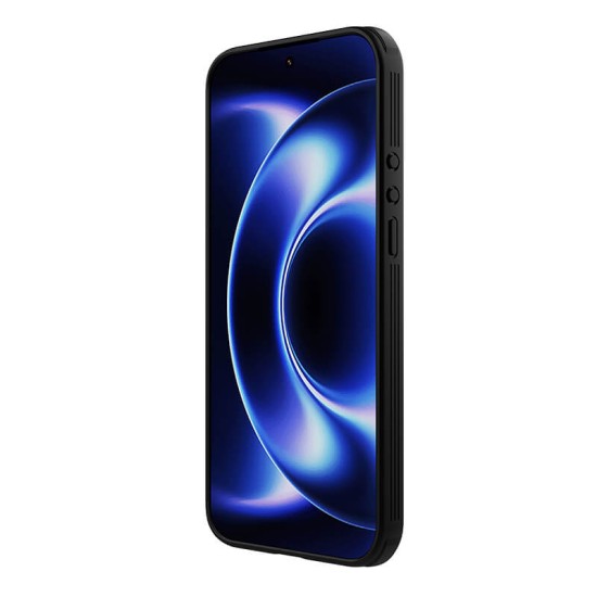 Xiaomi 17 Ultra твърд гръб със защита на камерата Nillkin прозрачно черен