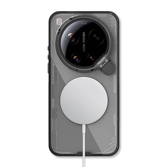 Xiaomi 17 Ultra Iceblade Prop магнитен прозрачен твърд гръб черен