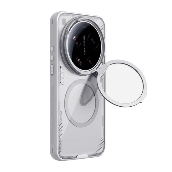 Xiaomi 17 Ultra Iceblade Prop магнитен прозрачен твърд гръб сив