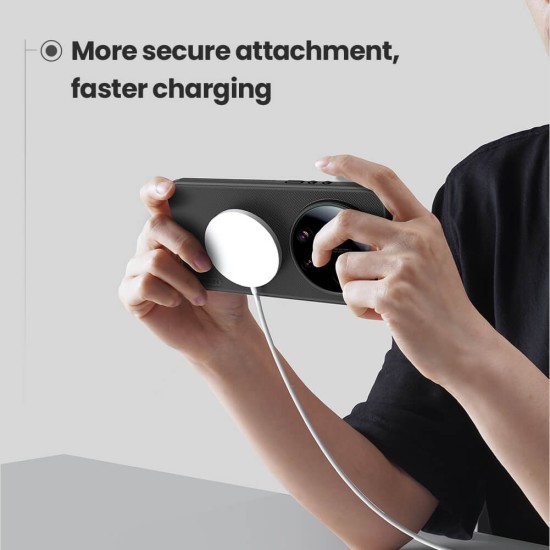 Xiaomi 17 Ultra магнитен калъф твърд гръб Nillkin черен