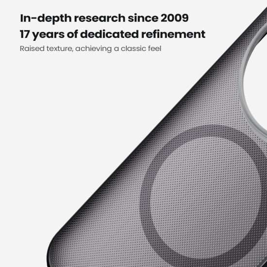 Xiaomi 17 Ultra магнитен калъф твърд гръб Nillkin прозрачно черен