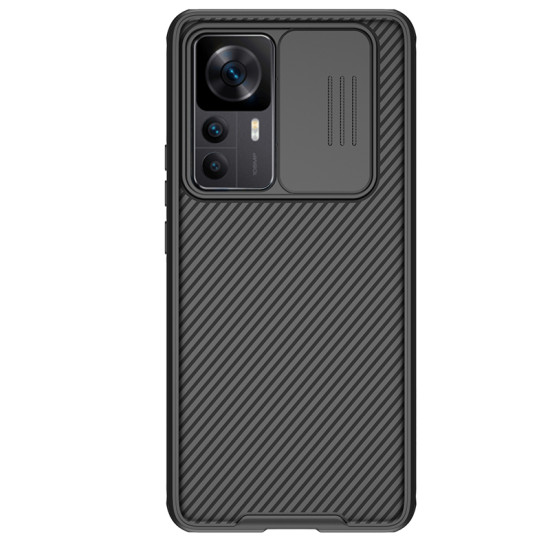 Mi 12T твърд гръб със защита на камерата Nillkin черен Mi 12T твърд гръб със защита на камерата Nillkin черен