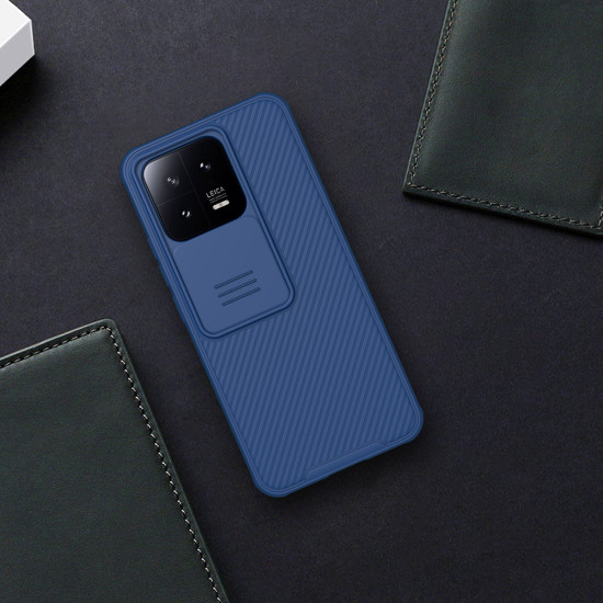 Xiaomi 13 твърд гръб със защита на камерата син Xiaomi 13 твърд гръб със защита на камерата син