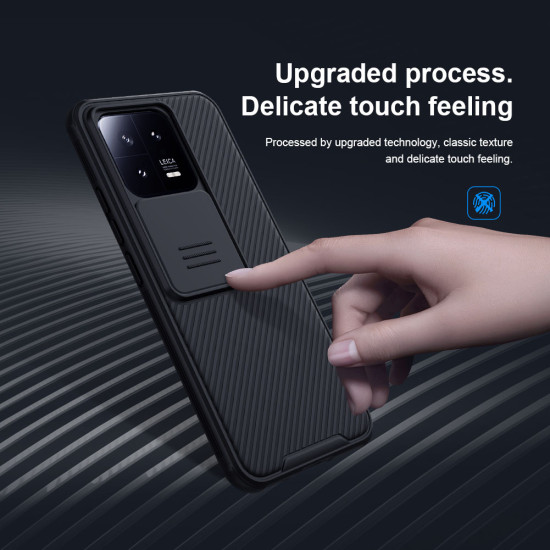 Xiaomi 13 твърд гръб със защита на камерата черен Xiaomi 13 твърд гръб със защита на камерата черен