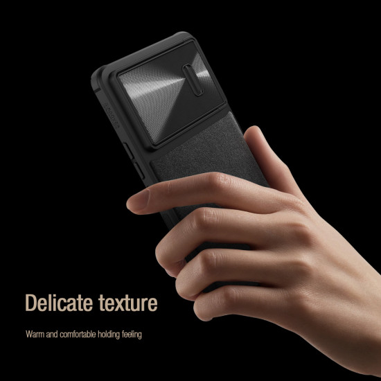 Xiaomi 13 Pro кожен калъф със защита на камерата Nillkin черен