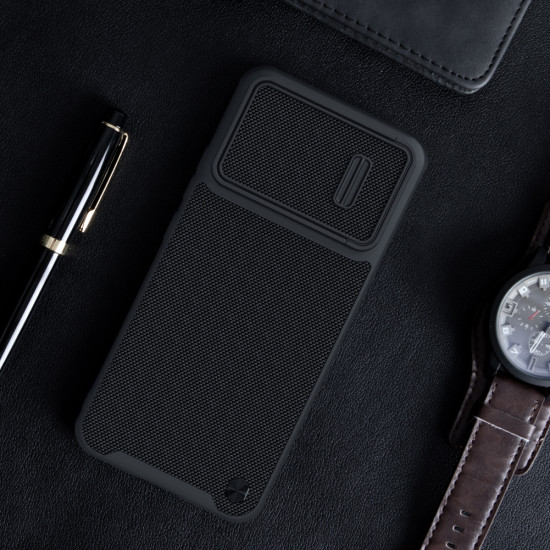 Xiaomi 13 текстуриран калъф със защита на камерата Nillkin черен Xiaomi 13 текстуриран калъф със защита на камерата Nillkin черен