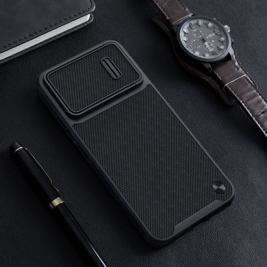 Xiaomi 13 текстуриран калъф със защита на камерата Nillkin черен Xiaomi 13 текстуриран калъф със защита на камерата Nillkin черен
