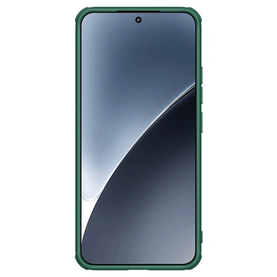 Xiaomi 15 магнитен калъф твърд гръб Nillkin зелен