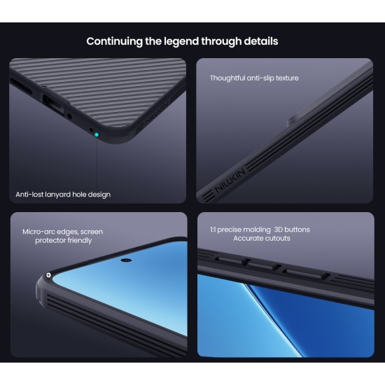 Xiaomi 15T твърд гръб със защита на камерата черен