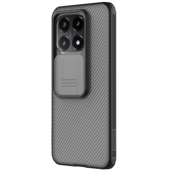 Xiaomi 15T твърд гръб със защита на камерата прозрачно черен