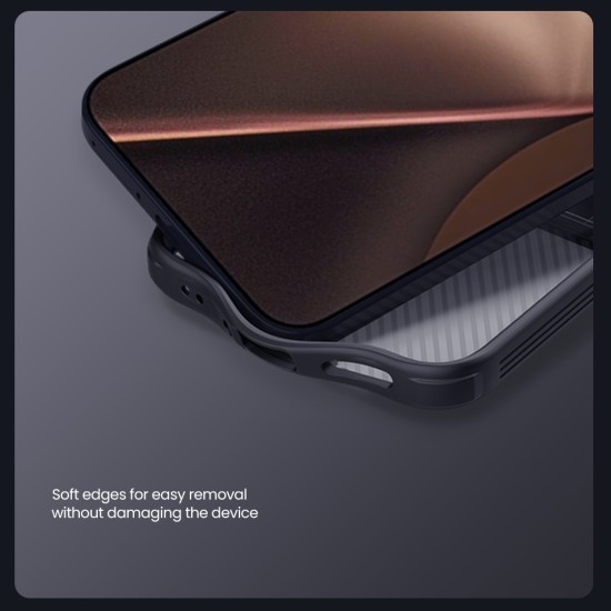Xiaomi 15T Pro твърд гръб със защита на камерата прозрачно черен