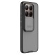 Xiaomi 15T Pro твърд гръб със защита на камерата прозрачно черен