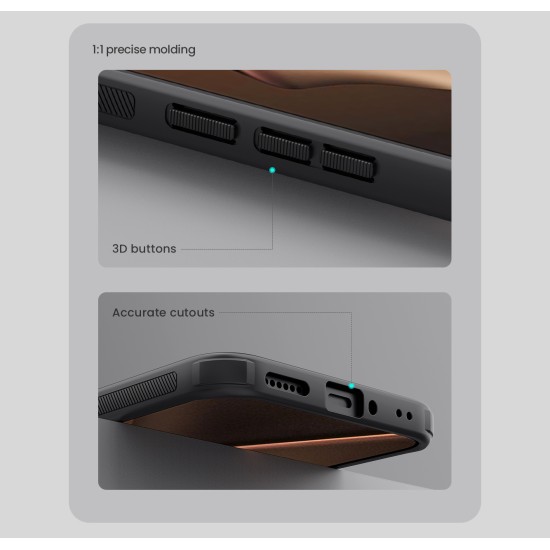 Xiaomi 15T Pro магнитен калъф твърд гръб Nillkin черен