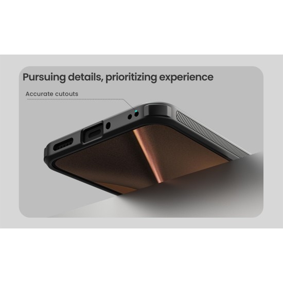 Xiaomi 15T магнитен калъф твърд гръб Nillkin прозрачно черен